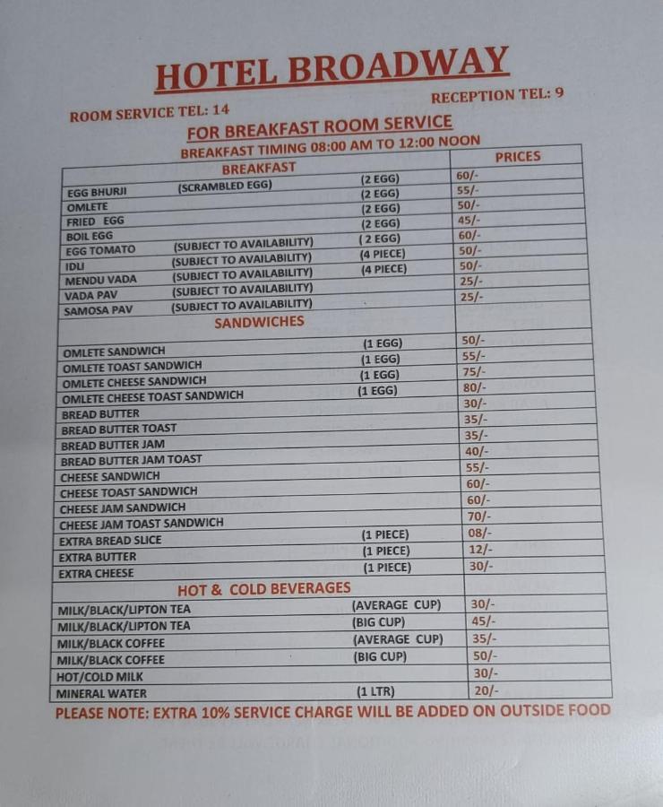 Hotel Broadway Colaba Bombaj Zewnętrze zdjęcie